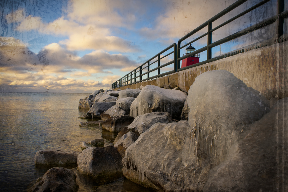 Luann Griffin's "Evening Ice"